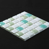 D.I.Yタイル ギヤマンミックス ふしぎなシール gm-m002-W 藤垣窯業 1枚（直送品）