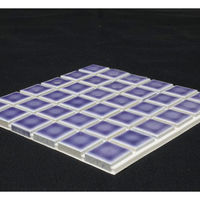 D.I.Yタイル ランドマーク ふしぎなシール LM-7-W 藤垣窯業 1セット（30枚入）（直送品）