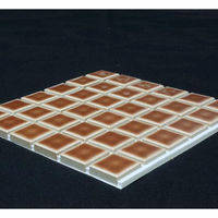 D.I.Yタイル ランドマーク ふしぎなシール LM-9-W 藤垣窯業 1セット（30枚入）（直送品）