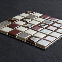 D.I.Yタイル パルメザンアンティーク がっちりシール PAL03/T-S 藤垣窯業 1セット（4枚入）（直送品）