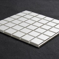 D.I.Yタイル パフュームラインベーシック ふつうのシール PF2/T-U 藤垣窯業 1セット（4枚入）（直送品）