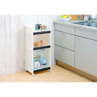 天馬 収納ラック ルームラック プロフィックス PROFIX Lサイズ キッチンラック 組み合わせ ブラウン 224284 1個（直送品）