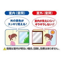 明和グラビア プライバシー保護窓貼りシート GP-9281 92cm×90cm 256996 1個