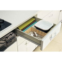 リッチェル つみ重ねザルバット コランダー&バット スクエア M ざる プラスチック製 抗菌加工 ダークグレー 258500 1個（直送品）