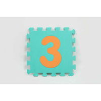 ユノックス パズルマット ジョイントマット 数字 9枚入り 厚さ1.4cm 266086 1個（直送品）