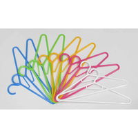 サワフジ 洗濯ハンガー スリムハンガー 10本組 カラフル 266458 1個