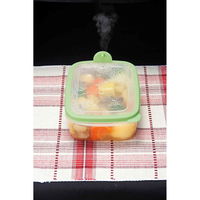 岩崎工業 保存容器 エアーキーパー スナックケース 430ml グリーン 270540 1個（直送品）