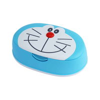 レック おしりふきケース ドラえもん 日本製 ウエットティッシュ付 水99% 80枚入り 273420 1個（直送品）