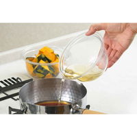 ヨシカワ ボウル 料理のいろは レンジボウル 15cm プラスチック製 280096 1個（直送品）