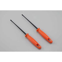 下村企販 たこ焼き器をキズつけにくい平型たこピック 2本組 ナイロン製 288301 1個（直送品）