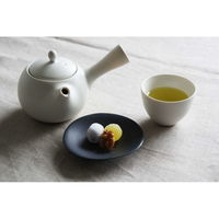 ロロ プレート 11cm 美濃焼 結 皿 和食器 磁器 日本製 墨 313781 1個（直送品）