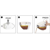 油脂分離器 ファットセパレーター 4カップ 容量1リットル 327585 1個 小久保工業所（直送品）