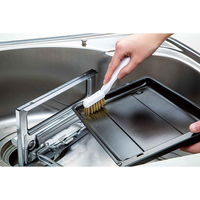 まめいた ブラシ レンジブラシ コンロ グリル キッチン掃除 364196 1個