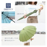 スギハラ 550mm手開き テフロン加工 無地 カーキ◆セット品:6個セット 4947272393101 1セット(6個)（直送品）