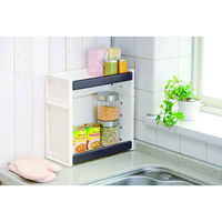 天馬 収納ラック ルームラック プロフィックス PROFIX SSサイズ キッチンラック 組み合わせ ブラウン 224272 1個（直送品）