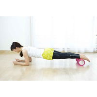 トーン ストレッチ ローラー tone でこぼこストレッチローラー フィットネス 運動 ピンク 347230 1個（直送品）