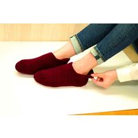 プレーリードッグ cami-no ルーム靴下 イエロー CAM-002 1足（直送品）