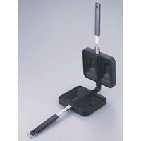 下村企販 ホットサンドメーカー 角型 両面焼き ガス火専用 266666 1個（直送品）