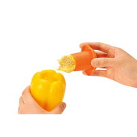 ヘタ取り ピーマン パプリカ 食洗機対応 大小２個セット フルベジスマイル 331577 1個 下村工業（直送品）