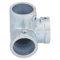 大里 ユニクロ パイプクランパー 3方面 ID-601 1セット(6個)（直送品）