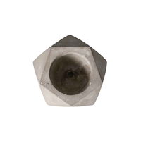 ダルトン プランター 植木鉢 セメントポット ペンタゴン　DULTON 360405 1個（直送品）