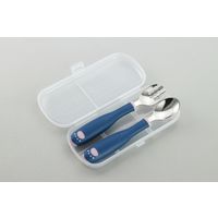 アーテック 曲げれるサポートスプーン&フォークセット(ケース付) 52165 1セット