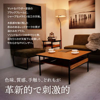 B.Bファニシング Francis センターテーブル 幅750×奥行750×高さ400mm FRCT0090MEBRN 1台（直送品）