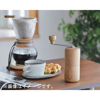 川崎 MI-030 ウッドコーヒーミル 欅　1個（直送品）
