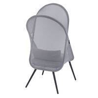 東谷 RKC-539LGY ルーフフォールディングチェア 1個（直送品）