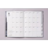 高橋書店 【2023年4月版】メルクレール2 A6 月間 日曜始まり チェック柄 692 1冊（直送品）