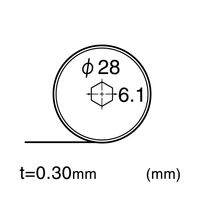 エヌティー NT ローリングカッター替刃 BR-28P 2枚入 1パック（直送品）