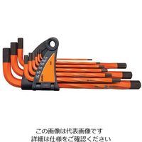 エスコ 1/16”ー3/8”/9本組 [Hexagon]キーレンチ(ロング) EA573BV-1 1組(1セット)（直送品）