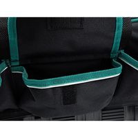 エスコ 400x250x220mm ツールバッグ EA683ZK-3 1個（直送品）