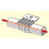 エスコ 48.6mm 単管用パイプジョイントホルダー EA948TT-11 1セット(4個)（直送品）