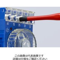 エスコ #1x 80mm [PlusMinus]ドライバー(絶縁) EA560KB-11 1セット(3本)（直送品）