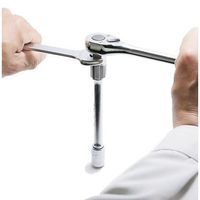 エスコ 1/2”DR ソケットアダプター(六角付) EA618CC-47 1セット(3個)（直送品）