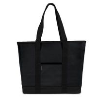 エスコ 419x127x381mm/19L トートバッグ(ブラック) EA927CH-54 1セット(3個)（直送品）