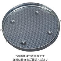 エスコ φ164x11mm 部品洗浄トレー(取手付) EA992CT-61 1個（直送品）