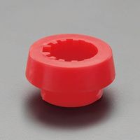 エスコ 380x380x670mm ヤワラカ カットコーン(赤/反射有/2本) EA983FT-62A 1組(2本)（直送品）