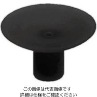 エスコ 13.0mm (黒)シリコンカップ・バキューム EA595EV-84 1セット(10個)（直送品）