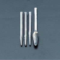 エスコ 3.0x 13x38mm/3mm軸 超硬カッター EA819CH-3C 1セット(5本)（直送品）