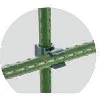 エスコ φ11xφ16mm 支柱用固定クリップ(5個) EA628ZZ-94 1セット(75個:5個×15袋)（直送品）