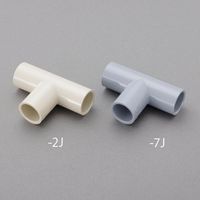 エスコ VE16用 [VE管]チーズ(ベージュ) EA947HN-1J 1セット(30個)（直送品）