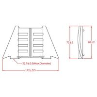エスコ 20mm用 装着工具 EA944BX-144 1セット(20個)（直送品）