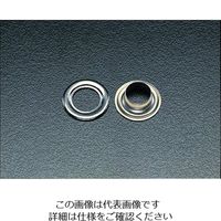 エスコ 12mm 両面ハトメ(アルミ製/20組) EA576MH-12 1セット(300組:20組×15パック)（直送品）