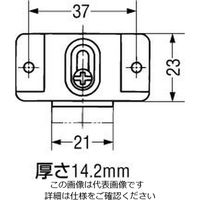 エスコ 46mm マグキャッチ(茶) EA951MA-8 1セット(15個)（直送品）