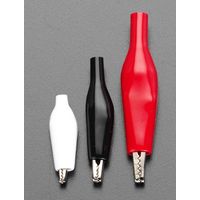 エスコ 小クリップ(黒) EA940DP-32 1セット(20個)（直送品）