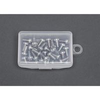 エスコ M6 x 8mm 鍋頭小ねじ(三価クロメート/10本) EA949NG-608 1セット(200本:10本×20ケース)（直送品）