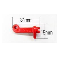 エスコ [EA589CWー10用/5個]ロックスクリューレンチ EA589CW-11 1セット(50個:5個×10セット)（直送品）