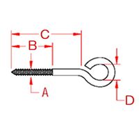 エスコ 6.3x 76.2mm/12.7mm径 アイスクリュー(ステンレス製) EA638BS-24 1セット(30個)（直送品）